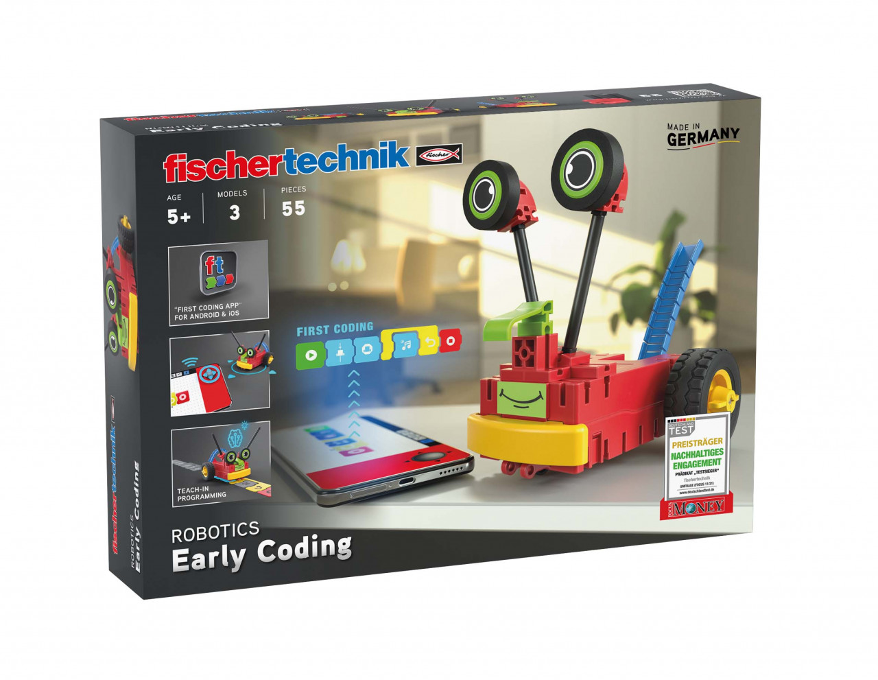 kit-stem-introducere-in-programarea-robotilor-fischertechnik12170 Kit STEM Introducere in programarea roboților, Fischertechnik - imagine 1