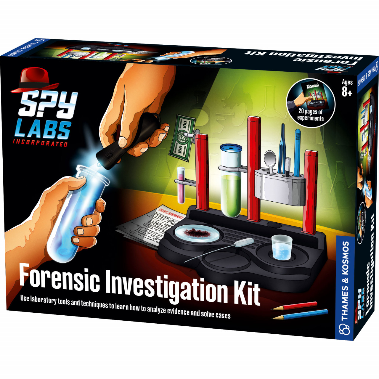 kit-stem-laborator-de-spionaj-kit-de-investigare-thames-kosmos11295 Kit STEM Laborator de spionaj: Kit de investigare, Thames & Kosmos - imagine 1