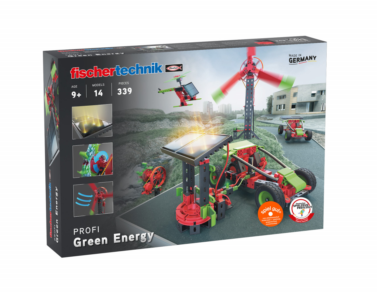 kit-stem-surse-de-energie-verde-fischertechnik12127 Kit STEM Surse de energie verde, Fischertechnik - imagine 1