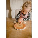 Labirint magnetic din lemn Leu, Orange Tree Toys - imagine 4