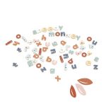 Litere magnetice din lemn, Speedy Monkey - imagine 4
