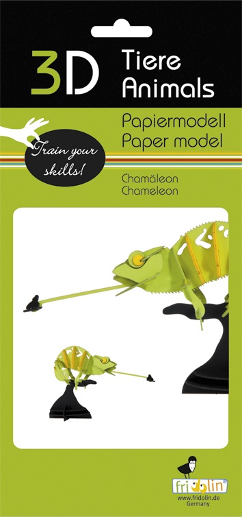 macheta-3d-cameleon-fridolin17246 Macheta 3D Cameleon, Fridolin - imagine 1