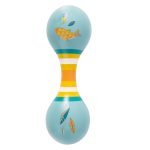 Maracas dublu albastru, Moulin Roty