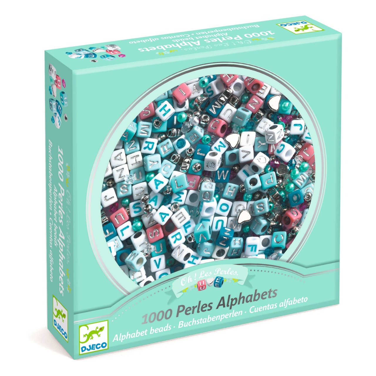 margele-litere-argintii-djeco20878 Margele litere argintii, Djeco - imagine 1