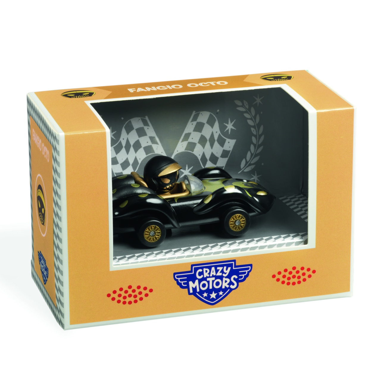 masina-de-curse-fangio-octo-colectia-crazy-motors-djeco20935 Masina de curse Fangio Octo Colectia Crazy Motors, Djeco - imagine 1