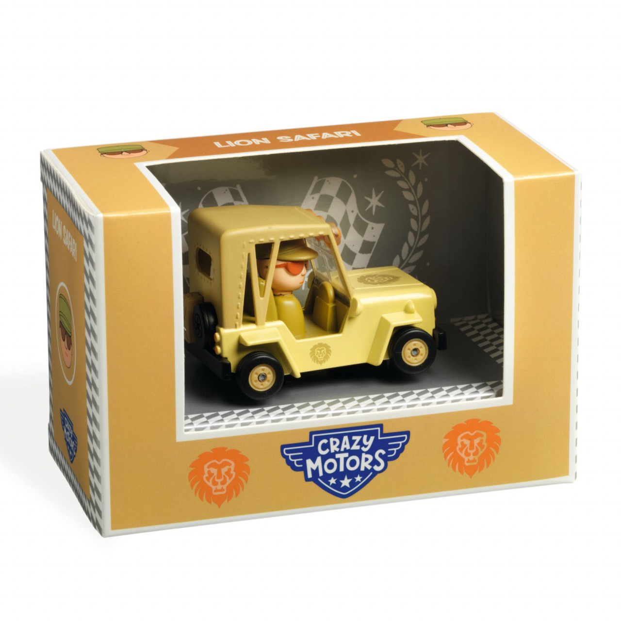 masina-safari-colectia-crazy-motors-djeco10222 Masina safari, Colectia Crazy Motors, Djeco - imagine 1
