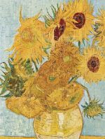 Micro puzzle Van Gogh Floarea soarelui, Londji - imagine 2