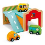 Mini garaj cu masinute, Djeco - imagine 2