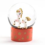 Mini glob cu zapada So cute, Djeco Kokeshi - imagine 4