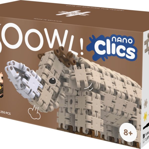 Nano Clics Pentru construit animale salbatice 250 piese, Clicformers