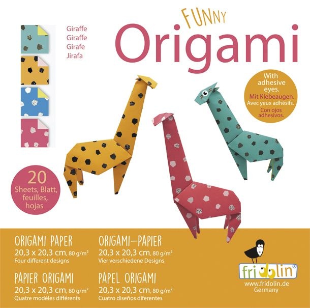 origami-girafe-fridolin19711 Origami Girafe, Fridolin - imagine 1