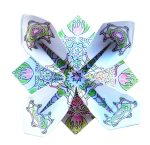 Origami Mandala de colorat, Fridolin - imagine 2