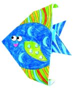 Origami Pesti de colorat, Fridolin - imagine 4