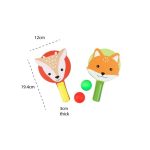 Palete din Lemn – Vulpea si Caprioara, Orange Tree Toys - imagine 2