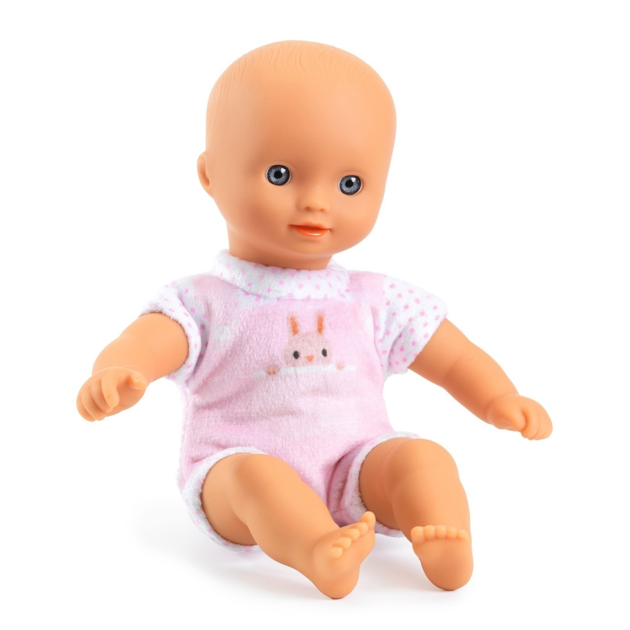 papusa-bebelus-mini-poppy-djeco100087000 Papusa bebelus Mini Poppy , Djeco - imagine 1
