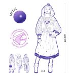 Parada modei de colorat, Zaho si prietenele, Djeco - imagine 2