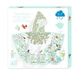Pelerina de ploaie Flori si pasari, Djeco - imagine 3