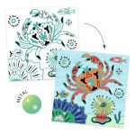 Planse de colorat In mare, Djeco - imagine 5