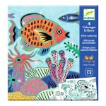 Planse de colorat In mare, Djeco - imagine 2