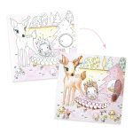 Planse de colorat Surprizele lui Pupi, Djeco - imagine 3