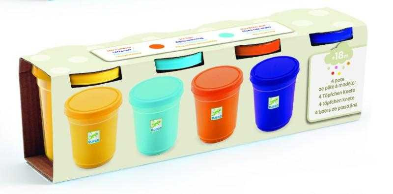 plastilina-4-tuburi-culori-nature-djeco4030 Plastilina 4 tuburi culori nature, Djeco - imagine 1