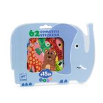 Primele abtibilduri Animale din savana, Djeco - imagine 4