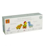 Primii mei dinozauri - set jucarii cu roti, Orange Tree Toys - imagine 6