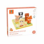 Puzzle 3D cu animale, Orange Tree Toys - imagine 3