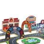 Puzzle 3D Orasul gigantic, Djeco - imagine 3