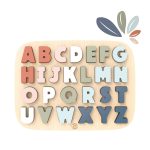 Puzzle Alfabet din lemn, Speedy Monkey