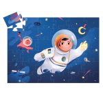 Puzzle Astronaut pe luna, Djeco - imagine 3