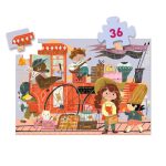 Puzzle Calatoria Miei, Djeco - imagine 3