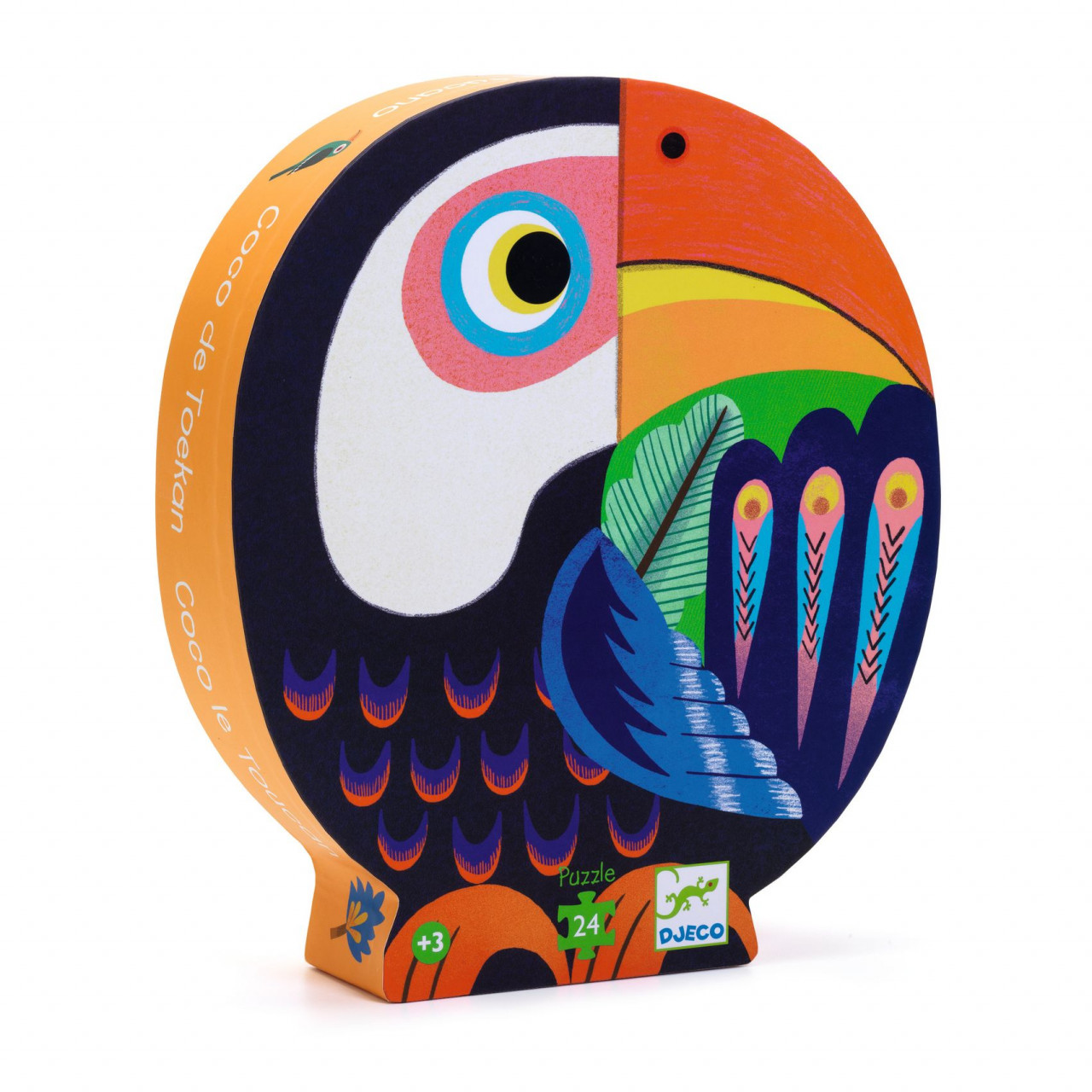 puzzle-coco-toucan-djeco7348 Puzzle Coco Toucan, Djeco - imagine 1