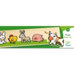 Puzzle cu buton Ferma, Djeco - imagine 3