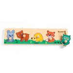 Puzzle cu buton Padure, Djeco - imagine 2