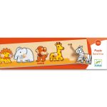 Puzzle cu buton Savana, Djeco - imagine 3