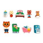 Puzzle din lemn Acasa, Djeco - imagine 4