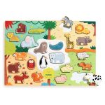 Puzzle din lemn Animo, Djeco - imagine 4