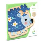 Puzzle din lemn Arici, Djeco - imagine 2