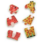 Puzzle din lemn Coucou Tigre, Djeco - imagine 2