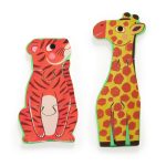 Puzzle din lemn Coucou Tigre, Djeco - imagine 3
