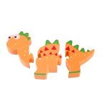 Puzzle dinozaur din lemn - Stegosaurus, Orange Tree Toys - imagine 4