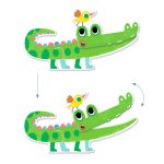 Puzzle duo Articulo Animo, Djeco - imagine 5