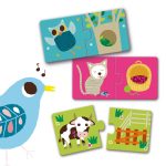 Puzzle duo Habitat, Djeco - imagine 3
