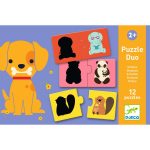 Puzzle duo Siluete, Djeco - imagine 5