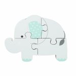 Puzzle elefant din lemn, Orange Tree Toys - imagine 3