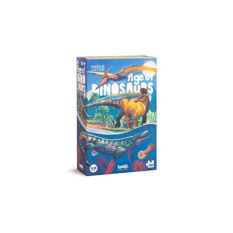 puzzle-epoca-dinozaurilor-londji11816 Puzzle Epoca dinozaurilor, Londji - imagine 1