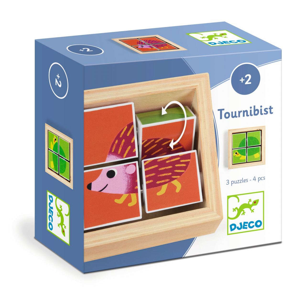 puzzle-forme-rotative-tournibist-djeco12693 Puzzle forme rotative Tournibist, Djeco - imagine 1
