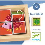 Puzzle forme rotative Tournibist, Djeco - imagine 5