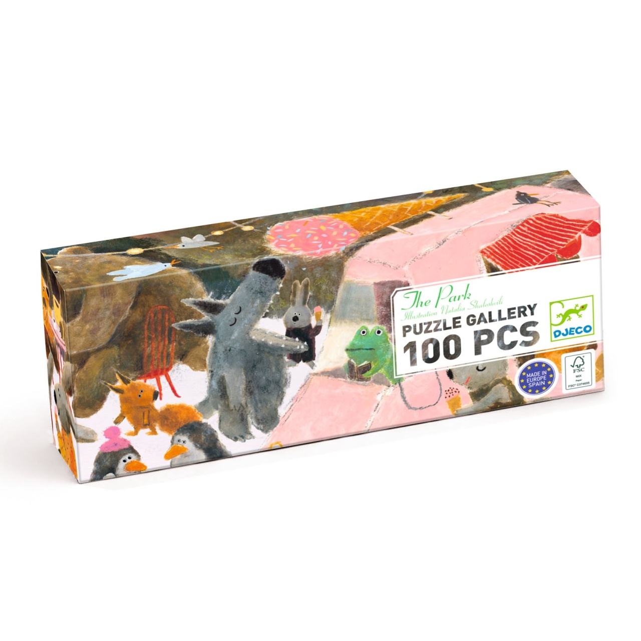 puzzle-galerie-fiesta-animalelor-djeco20341 Puzzle galerie Fiesta animalelor, Djeco - imagine 1